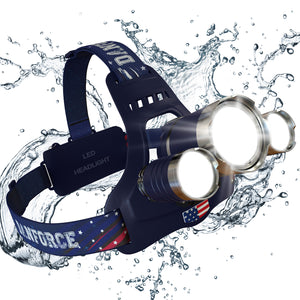 DanForce Bold-s LED Rechargeable Headlamp- 1080 Lumens
