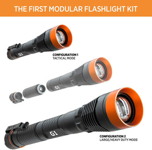 DanForce G1- The World's First Modular Flashlight Kit